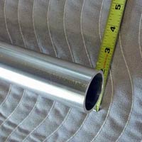 Radar arch marine-grade aluminum pipe and welded structure detail