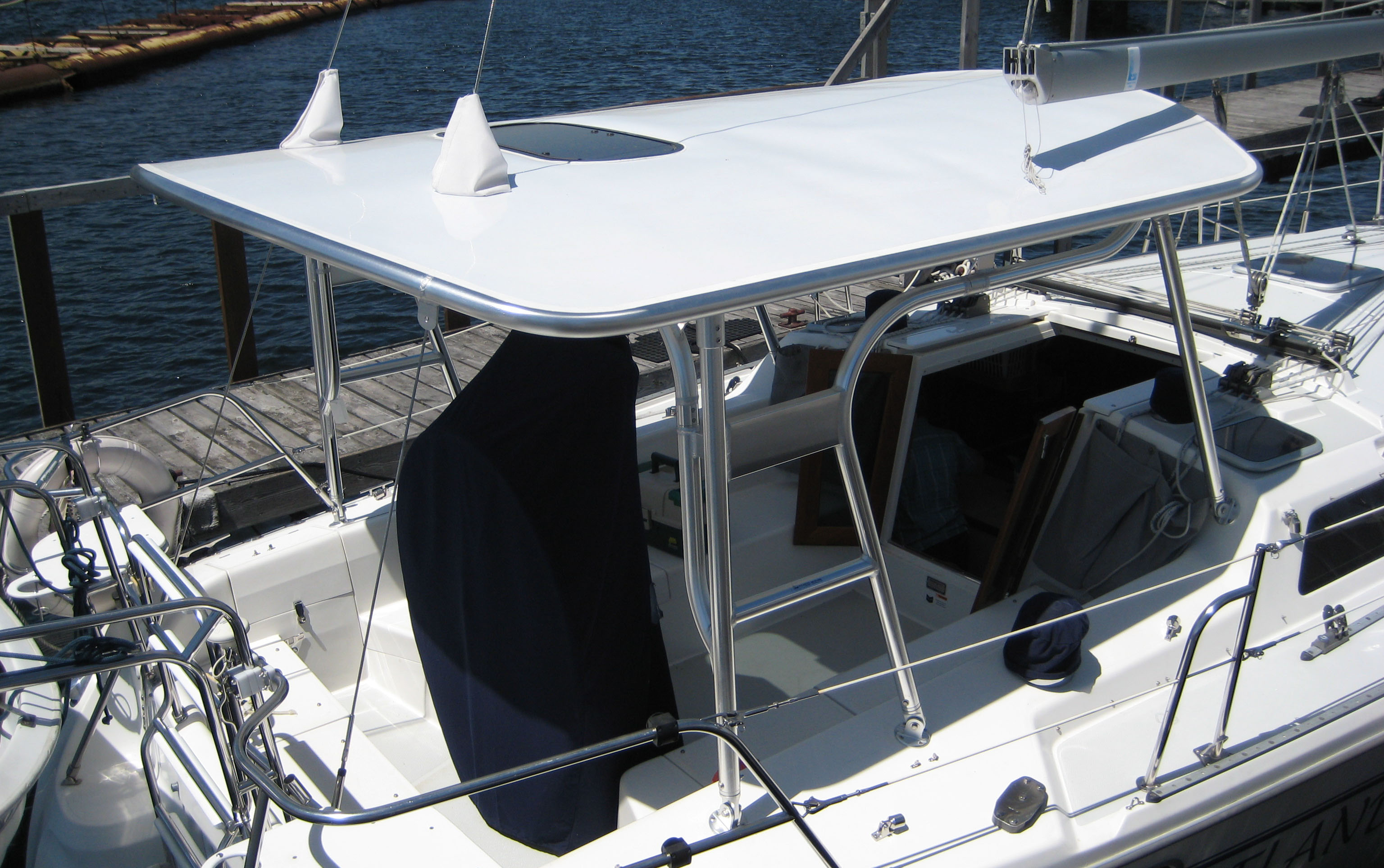 Main sailboat hardtop reference