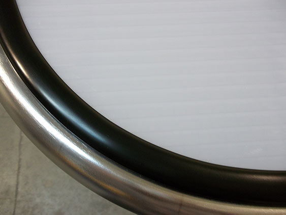 WalkAround "Tee" frame and hardtop detail view