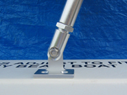 Diagonal brace installation detail