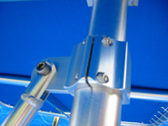 Diagonal brace support detail