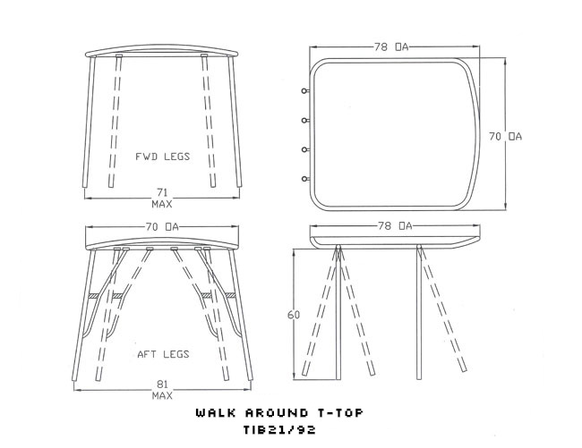 WalkAround Tee installed example