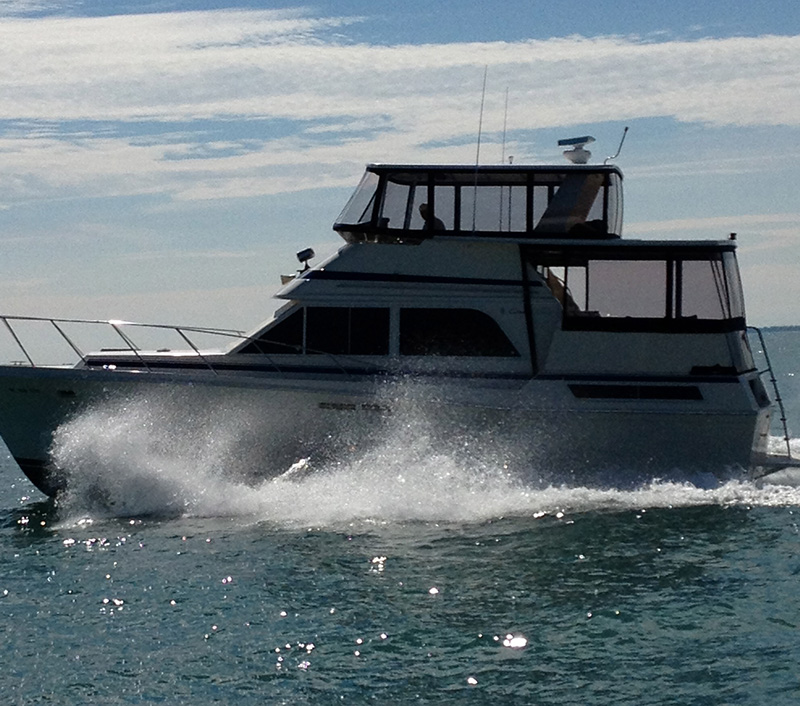 Marilyn Elliott testimonial boat